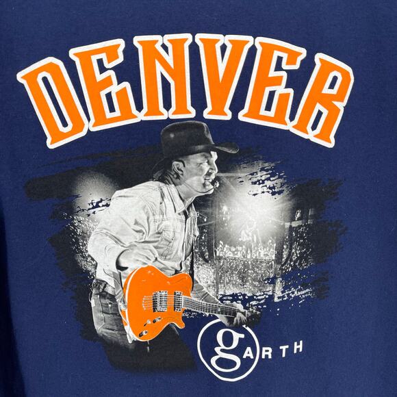 Garth Brooks Stadium Tour Denver Colorado Mile High Mens Size XL - Picture 2 of 5